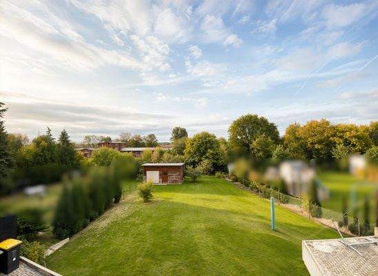 Eigener Garten mit Ausblick