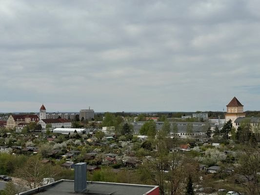 Ausblick vom Schlafzimmer