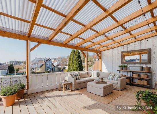 Freisitz überdacht Neu