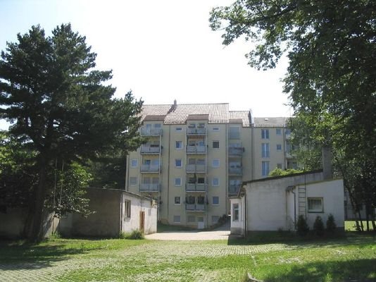 Blick aus dem Innenhof