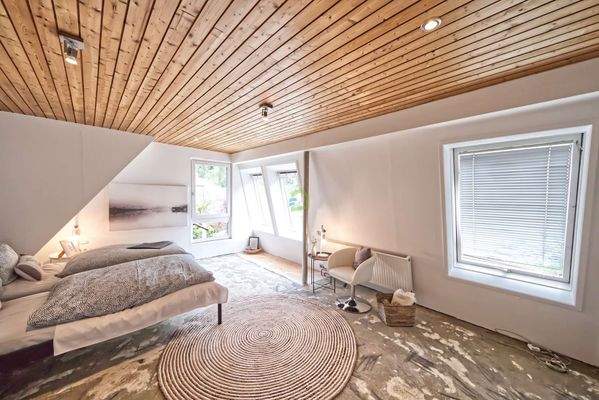 Schlafen (neuer Boden ist verlegt)