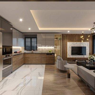 Newly-Built Flats Walking Distance of the Sea in Tömük Mersin