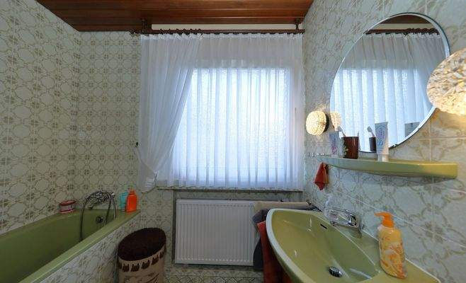 Badezimmer im Obergeschoss