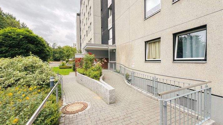 Barrierefreier Zugang.