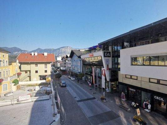 Blick Richtung Bahnhof