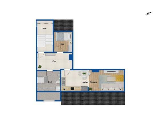 Grundriss Dachgeschoss