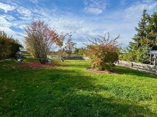 Garten (Im Sommer Außensitzplätze für Gäste)