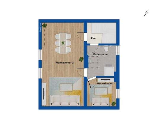 Grundriss 3. Obergeschoss