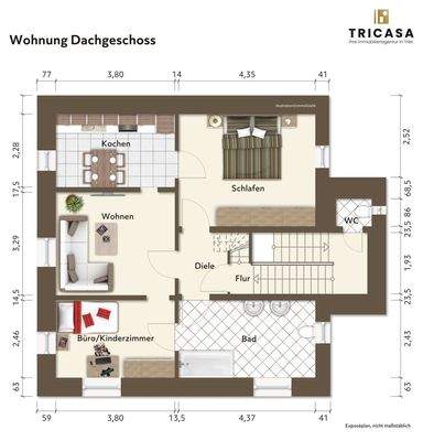 Wohnung Dachgeschoss