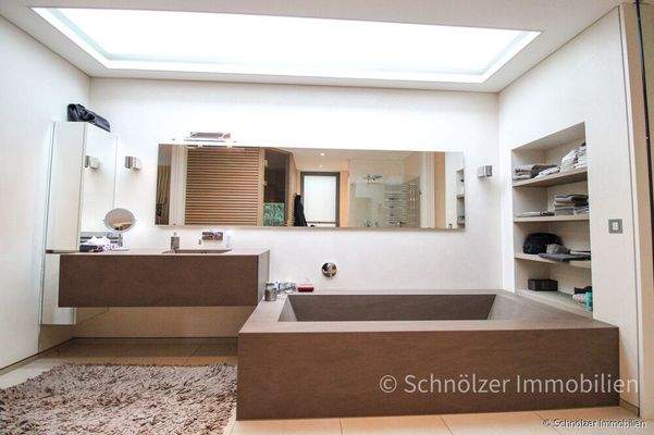 Einzigartige Materialgestaltung fugenlos