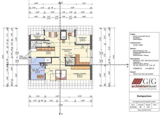 Grundriss Dachgeschoss