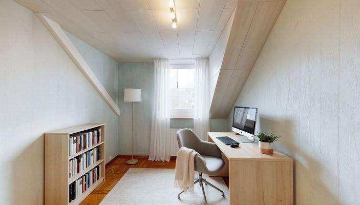 Schlafzimmer III - virtuell gestaged