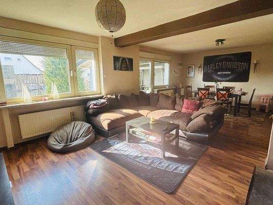 Blick in den Wohnbereich 