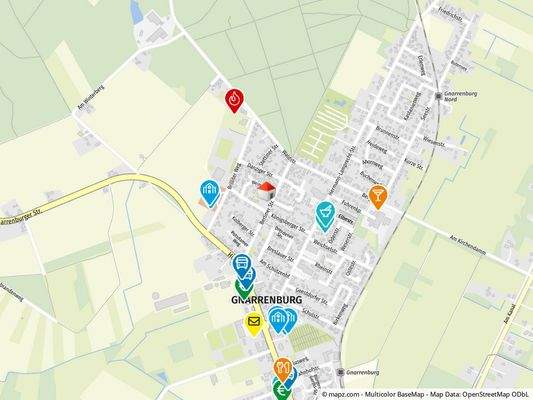 Geolyzer Kartenausschnitt