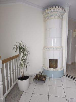 Kamin im Erdgeschoss/Wohnzimmer