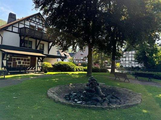 kleiner Park direkt nebenan