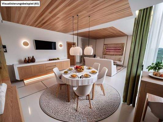 Wohn- und Essbereich - Nachher