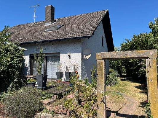 Gartenansicht Wohnhaus