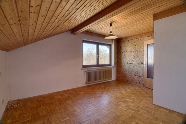Ausgebautes Zimmer im DG