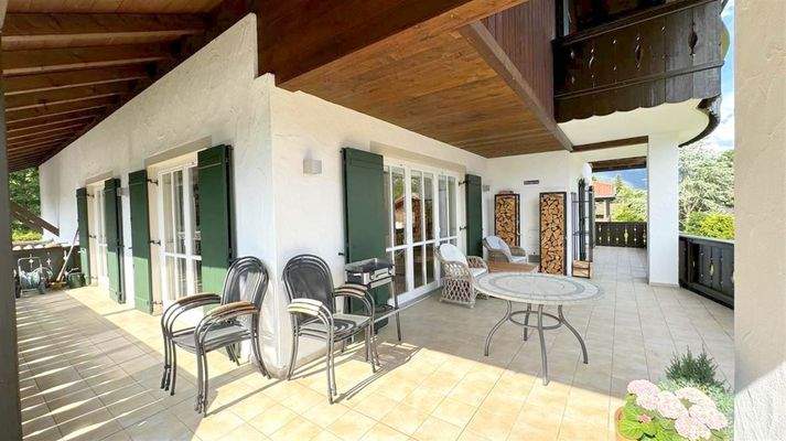 Überdachter Freisitz