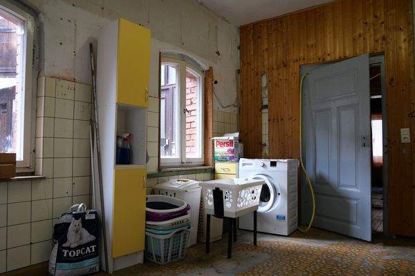 Küche/Waschküche im Erdgeschoss