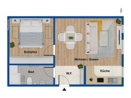 Grundriss - Dachgeschoss