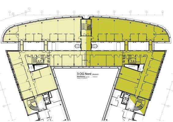 Grundrissplan 3.OG NORD