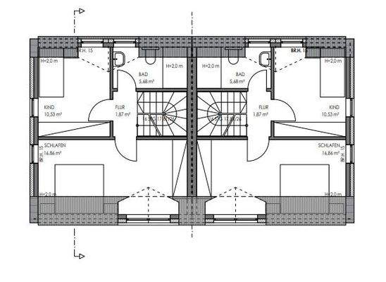 Grundriss Obergeschoss