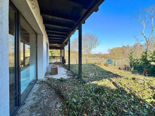 Blick in den Vorgarten