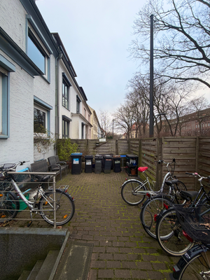 Ansicht Fahrradabstellplatz