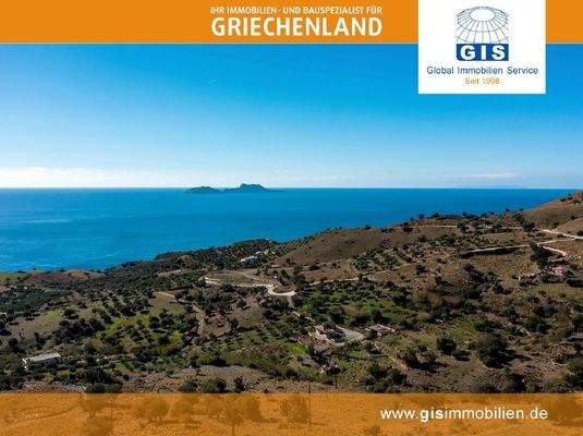 Aufnahme über dem Grundstück