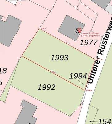 Ausschnitt Flurkarte