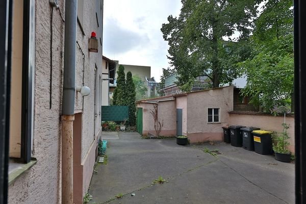 Blick zum Innenhof