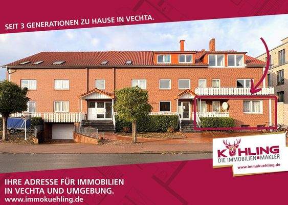 Zentrale 4-Zimmerwohnung im EG! 