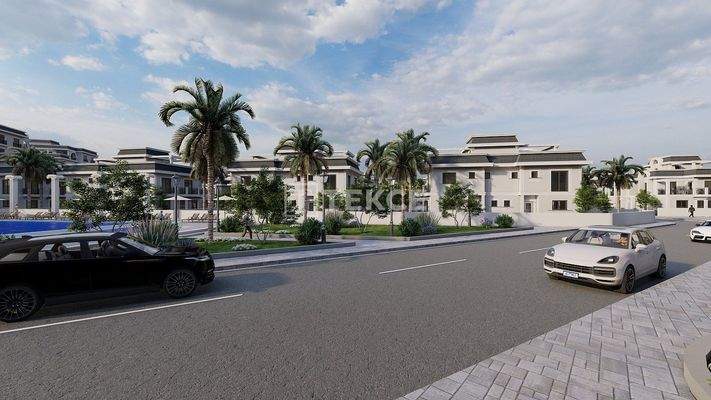 Real Estate near Sea with Community Pool in North Cyprus İskele