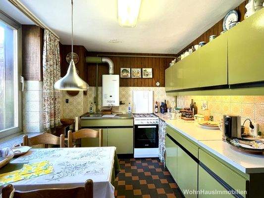 Küche im 70er Jahre Style