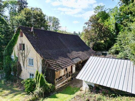 Scheune von der Seite