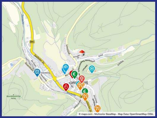 Geolyzer Kartenausschnitt