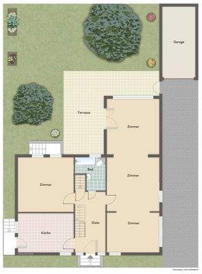 Grundriss Erdgeschoss