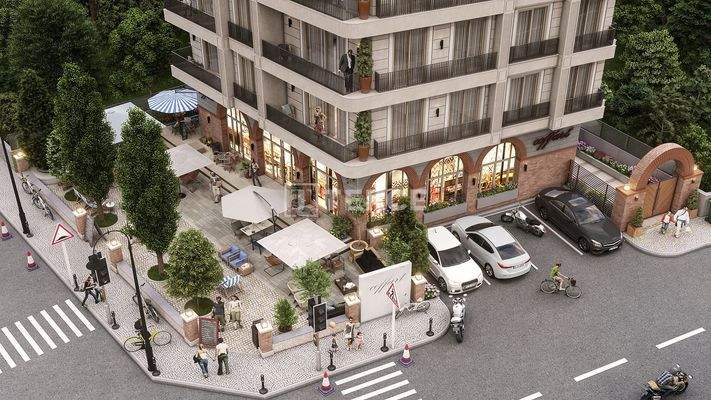 Property in a Single-Block Complex in Central Alanya