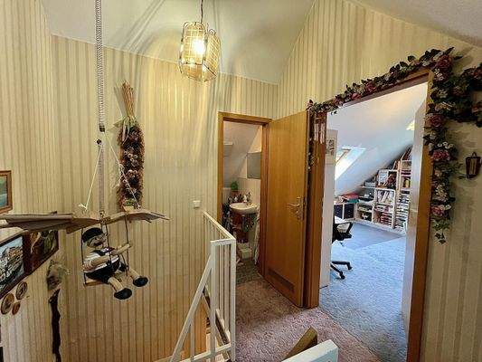 Kleiner Flur im Dachgeschoss