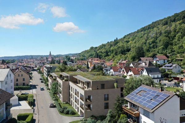 Blick zur Stadtmitte