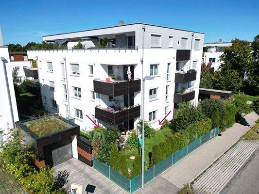 Diese schöne 3-Zimmerwohnung im Erdgeschoss...