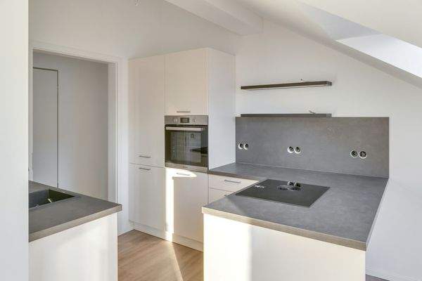 Beispielwohnung mit Küche