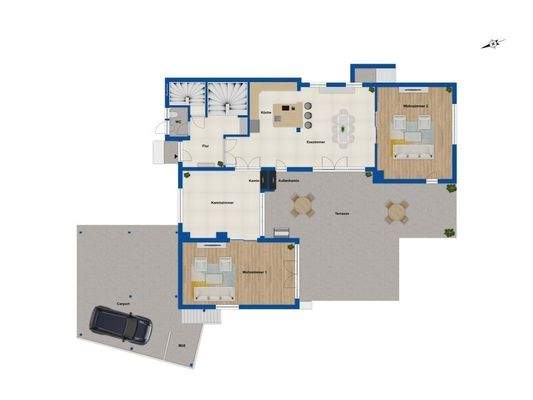 Grundriss - Erdgeschoss