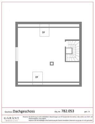 Grundriss Dachgeschoss
