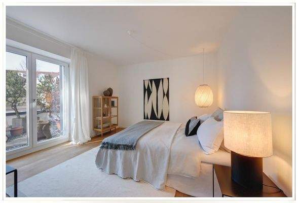 Schlafzi. mit Dachgartenzugang