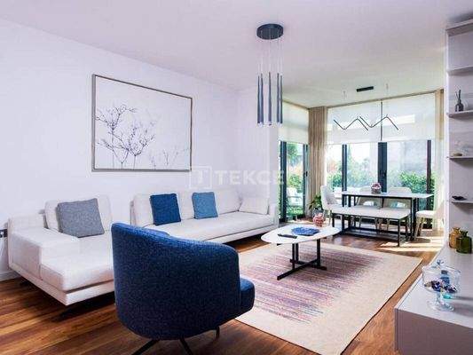 3-Bedroom Apartments with Private Gardens in Gümüşlük Bodrum