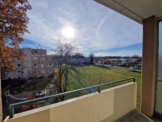 Ausblick Balkon