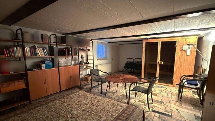 Hobbyraum Kellergeschoss